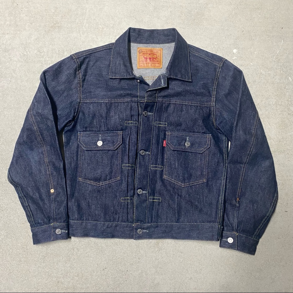 VINTAGE STYLE Levi’s Type 2 Jacket LVC Selvage Denim